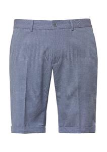 Обычные плиссированные брюки s.Oliver BLACK LABEL, темно-синий