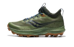 Saucony Peregrine 13 ST Беговые Кроссовки, Зеленый Черный