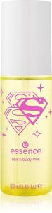 Освежающий спрей для тела и волос «Супермен» Essence, moterims 100 мл