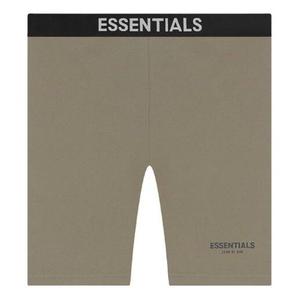 Шорты ss21 athletic biker short 'taupe' Fear Of God Essentials, серый
