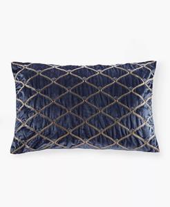 Продолговатая декоративная подушка Aumont, 22 x 15 дюймов Croscill, синий