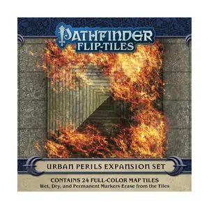Перевернутые плитки Pathfinder — дополнение «Городские опасности», GameMastery & Pathfinder - Flip-Tiles
