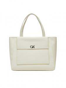 Сумка Ck Medium Shopper_Tex K60K613178 Calvin Klein, белый