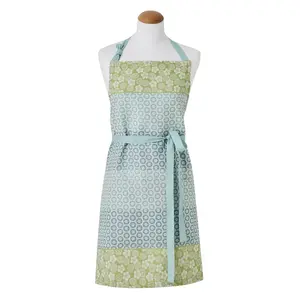 Le Jacquard FranÇais Фартук из французского хлопка Wagara Le Jacquard, селадон