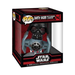 Funko POP! Коллекционная фигурка Marvel, POP Rides DLX: SWD- TIE Advanced x1 с Вейдером