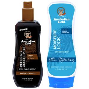Australian Gold Dark Tanning Accelerator Spray + Moisture Lock 237 мл