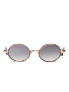 Солнцезащитные очки Steve в круглой оправе John Dalia, розовый
