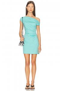 Мини-платье Phare Staud, Teal