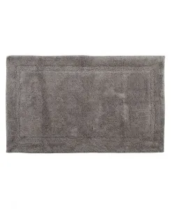 Противоскользящий хлопковый коврик для ванной Regency, 53 x 86 см Saffron Fabs, серый