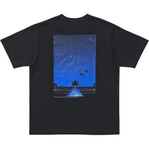 UNIQLO Футболка Doraemon X Louvre, Collaboration SS25 Unisex Black