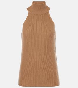 Водолазка Freya из кашемира в рубчик Lisa Yang, Toffee