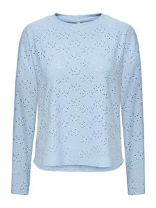 ONLY Лонгслив 'ONLSMILLA' в светло-голубом цвете