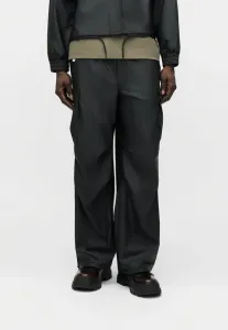 Широкие брюки-карго rain унисекс Rains, Black