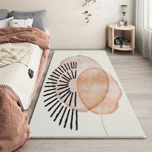Budis Ковер 120х160 см из искусственной шерсти, утепленный, для спальни/гостиной/кабинета, Jianshi Bedside Rug-12