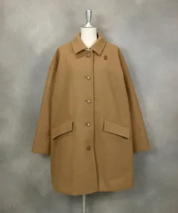 Пальто с воротником из смесовой шерсти Studio Picone, цвет Camel (015)