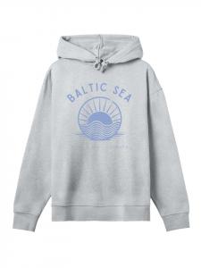 Худи Baltic Sea Knut and Jan в цвете серый меланж F4NT4STIC