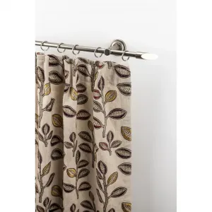 Карниз Pori на один ряд Garesa, Edelstahlfarben