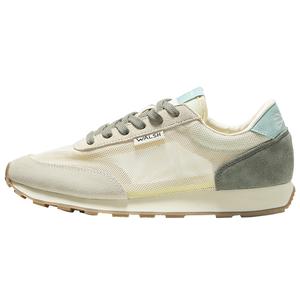 Низкие повседневные туфли унисекс серо-зеленого цвета Norman Walsh, Ecru/Gray Green