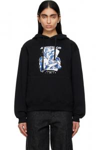 Черный продукт. 32 Толстовка с капюшоном ADER error