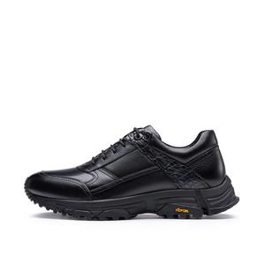 CHRISDIEN DENY Амортизирующие, противоскользящие и износостойкие низкие кроссовки для отдыха на природе, мужские, черные