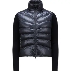 Пуховик женский Marine Blue Moncler
