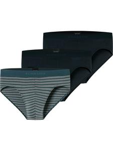 Трусы Schiesser 95/5 Slip 3er Pack, цвет dunkelblau/jeansblau