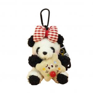 Whoops Милая креативная плюшевая подвеска панда черно-белая, высота 12см