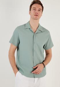 Рубашка Regular Fit Buratti, мятная