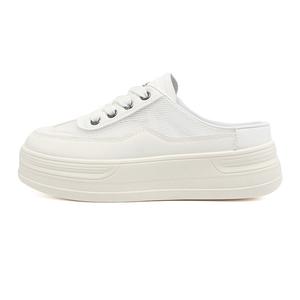 RENBEN Женские белые сандалии Quiet Closed Toe