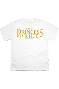 Футболка с принтом "Принцесса-невеста" для детей Gildan, белый