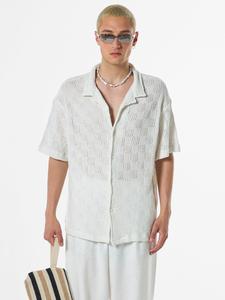 Рубашка на пуговицах Comfort fit VAMOS CLO Cowslip, белый