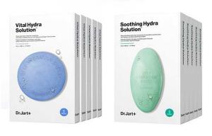 Dr. Jart+ DIJIATING Blue Green Pill комбо маска для лица успокаивающая, увлажняющая и питающая для всех типов кожи 2 коробки/3 коробки