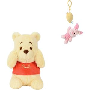 Кукла Disney Винни Пух с пуховыми ушками Тиггер Пятачок наклейка шарик подвеска плюшевая кукла высота 24см/25см POTDEMIEL