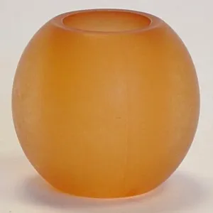 Запчасти для крепления штор Акриловый шар, шар с петлей, Ø 25 мм Декор для римских и оконных штор Kutti, терракотовый