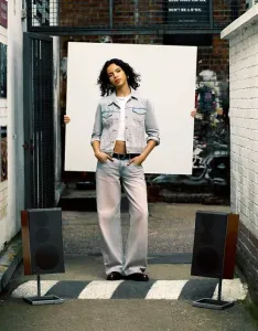 Оригинальная джинсовая куртка дальнобойщика Levi's розового оттенка