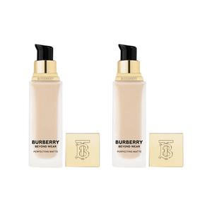 Жидкая матовая тональная основа Exquisite Long Wear Soft Matte, стойкая, не переходит на одежду, выравнивает тон кожи, 30 мл Burberry, #N20*2