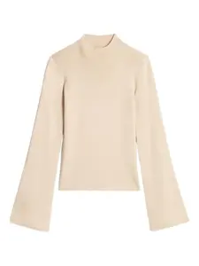 Свитшот с расклешенными рукавами Vanessa Bruno, нейтральный