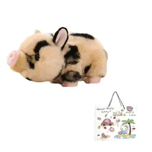 Плюшевая игрушка поросенок плюшевая кукла высота 26cm MIANHUIYI