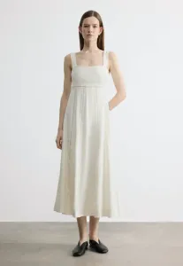 Платье-Майка со швом, платье с завязками на спине для повседневной носки Dkny, Ivory