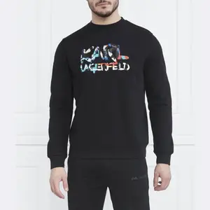 Толстовка обычного кроя Karl Lagerfeld, черный