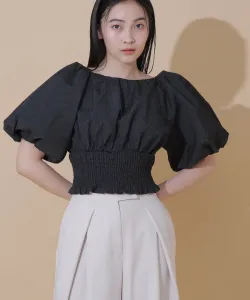 Уменьшенная блузка-баллон Jill By Jill Stuart, цвет Black