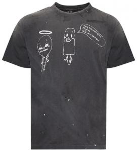 Футболка SAINT Mxxxxxx x The Webster Life Beyond Earth T-Shirt 'Black', черный
