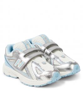 Кроссовки Baby 1906 с кожаной отделкой New Balance Kids, Silver Metallic