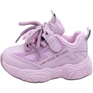 Детские повседневные термообувь Budding Slip Resistant BODING, фиолетовый