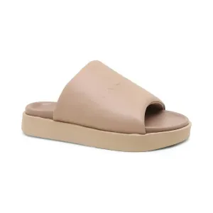 Кожаные тапочки Inuikii, бежевый