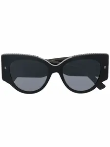 Солнцезащитные очки в квадратной оправе DSQUARED2 EYEWEAR, черный