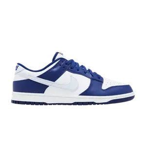 Кроссовки Nike Dunk Low 'Deep Royal Football Grey', синий