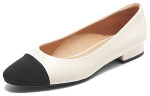 Туфли женские повседневные Women's Casual Shoes Women's Low-Top Pt'Son, цвет Apricot Black