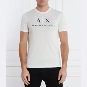Футболка стандартного кроя Armani Exchange, белый