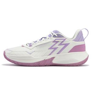 Баскетбольные кроссовки Big3 Team Basketball Shoes Men Low-Top Feather White/digital Lavender 361°